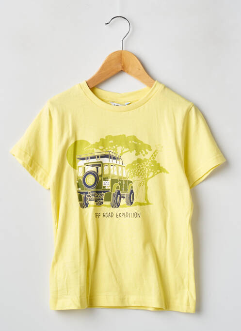 T-shirt jaune MAYORAL pour garçon