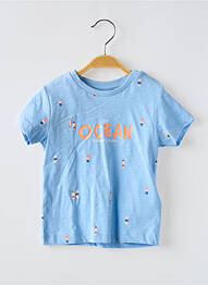 T-shirt stretch manches courtes bleu MAYORAL garcon