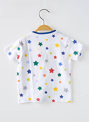 T-shirt stretch manches courtes blanc MAYORAL garçon