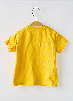 T-shirt stretch manches courtes jaune MAYORAL garçon