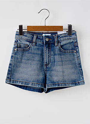 Short stretch taille ajustable bleu MAYORAL fille