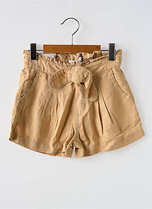 Short fermeture liens à nouer taille ajustable beige MAYORAL fille