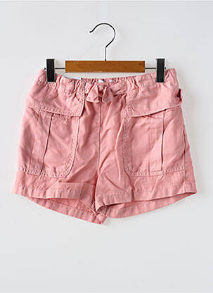 Short poches taille ajustable rose MAYORAL fille