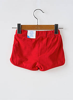 Short stretch taille ajustable rouge MAYORAL fille