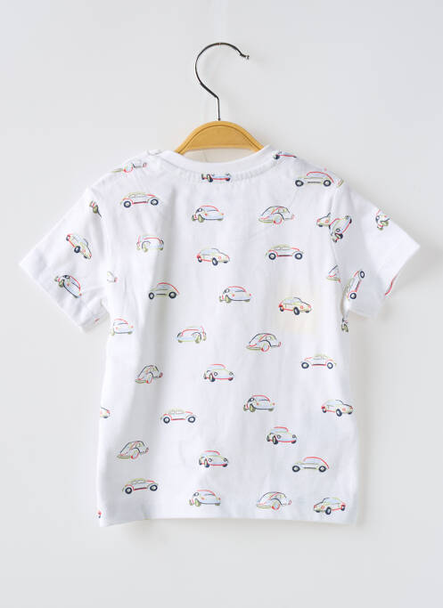 T-shirt stretch manches courtes blanc MAYORAL garcon