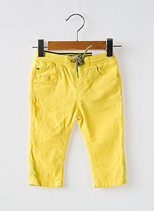Pantalon slim taille élastique taille élastique jaune MAYORAL garçon