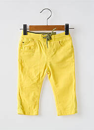 Pantalon slim taille élastique taille élastique jaune MAYORAL garcon