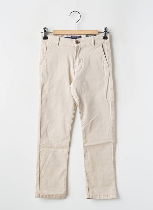 Pantalon chino beige MAYORAL pour garçon