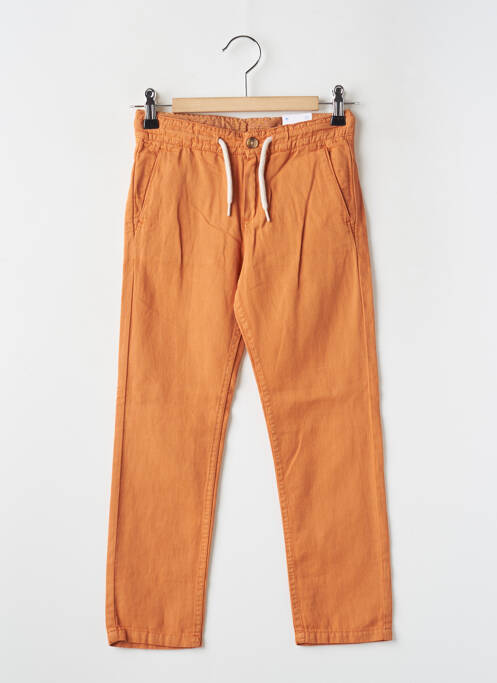 Pantalon chino orange MAYORAL pour garçon