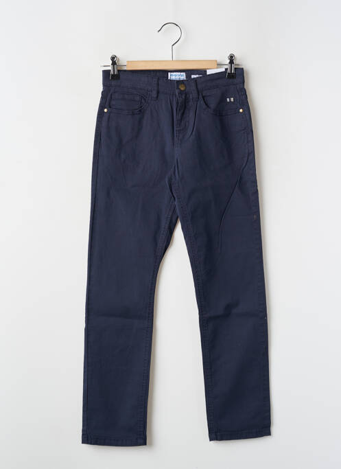 Pantalon slim bleu MAYORAL pour garçon