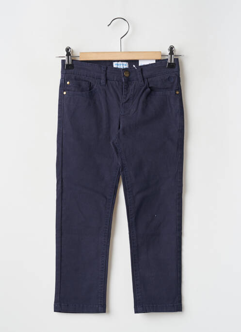 Pantalon slim bleu MAYORAL pour garçon