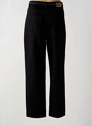 Jeans coupe droite taille haute taille haute noir DIXIE femme