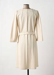 Robe mi-longue beige SUMMUM pour femme seconde vue