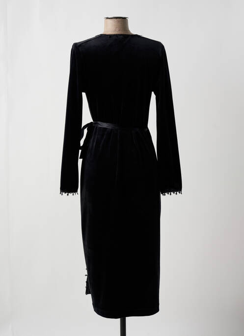 Déshabillé noir MARJOLAINE pour femme