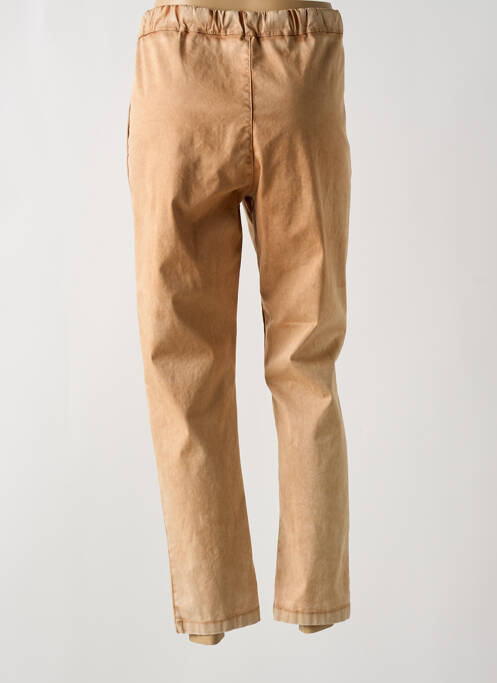 Pantalon droit marron BANDITAS FROM MARSEILLE pour femme