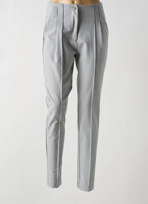 Pantalon slim gris SUMMUM pour femme