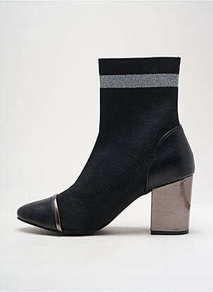 Bottines/boots matière lisse talon de 4 à 6cm noir GIOSEPPO femme