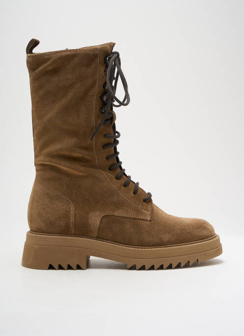 Bottines/Boots beige REQINS pour femme