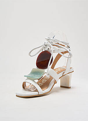 Sandales/nu pieds talon aiguille talon de 4 à 6cm blanc GIOSEPPO femme