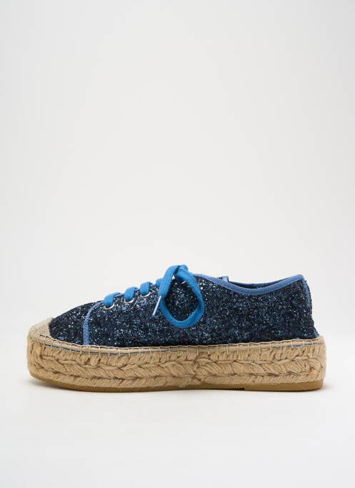 Espadrilles bleu LA MAISON DE L'ESPADRILLE pour femme
