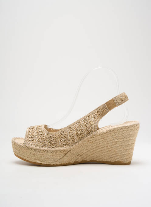 Espadrilles beige LA MAISON DE L'ESPADRILLE pour femme