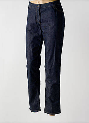 Jeans coupe slim tissage brut taille normale bleu PERSONA BY MARINA RINALDI femme