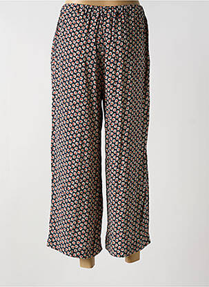 Pantalon 7/8 taille haute taille haute bleu PERSONA BY MARINA RINALDI femme