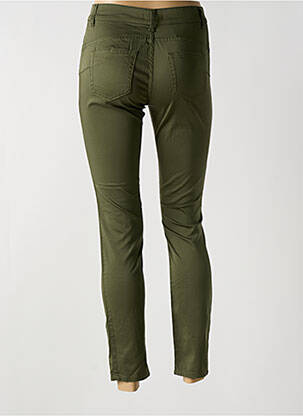 Pantalon 7/8 stretch taille normale vert LIU JO femme