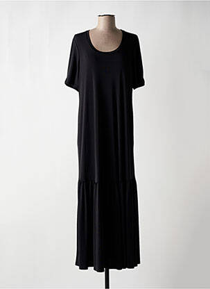 Robe longue noir PERSONA BY MARINA RINALDI pour femme