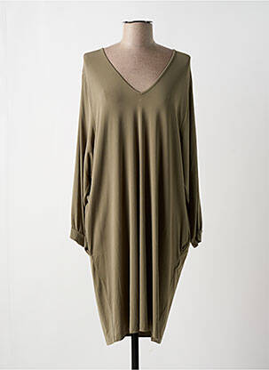 Robe mi-longue vert MAX MARA pour femme