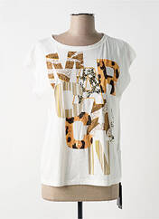 T-shirt blanc MARC CAIN pour femme seconde vue