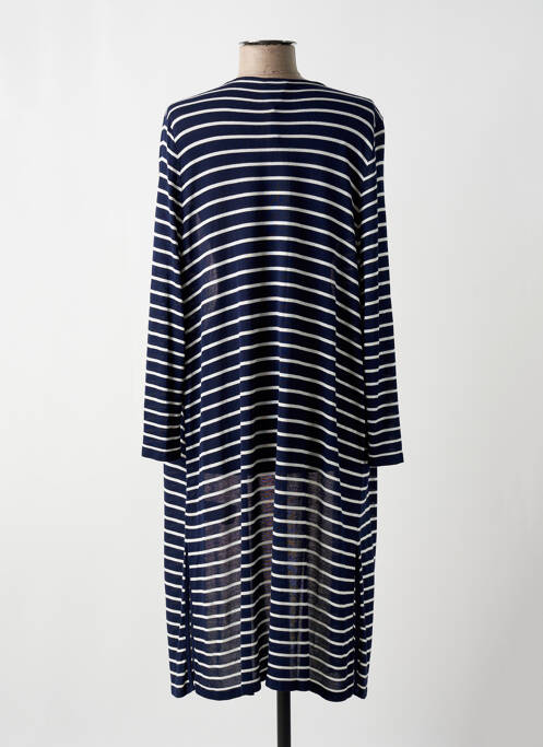 Gilet manches longues bleu PERSONA BY MARINA RINALDI pour femme