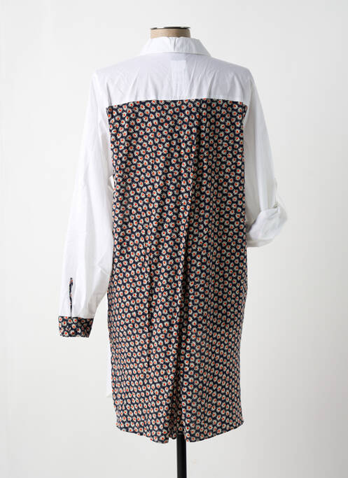 Robe mi-longue blanc PERSONA BY MARINA RINALDI pour femme