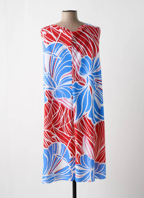 Robe mi-longue rouge PERSONA BY MARINA RINALDI pour femme