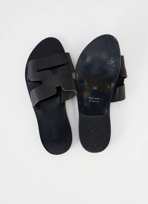 Mules/Sabots noir SANDALIA CYCLADES pour femme