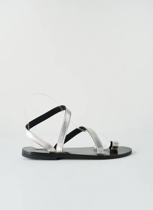 Sandales/Nu pieds argent SANDALIA CYCLADES pour femme