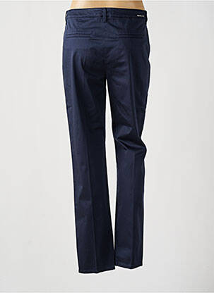 Pantalon slim tissage popeline taille normale bleu MAC femme