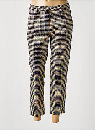Pantalon 7/8 stretch taille normale beige LUISA CERANO femme