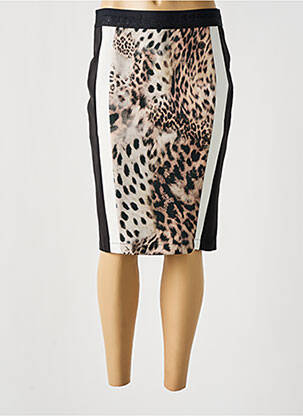 Jupe mi-longue taille haute noir SPORTALM femme