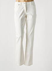 Pantalon slim blanc AIRFIELD pour femme seconde vue