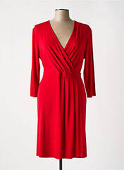 Robe mi-longue rouge LA FEE MARABOUTEE pour femme seconde vue