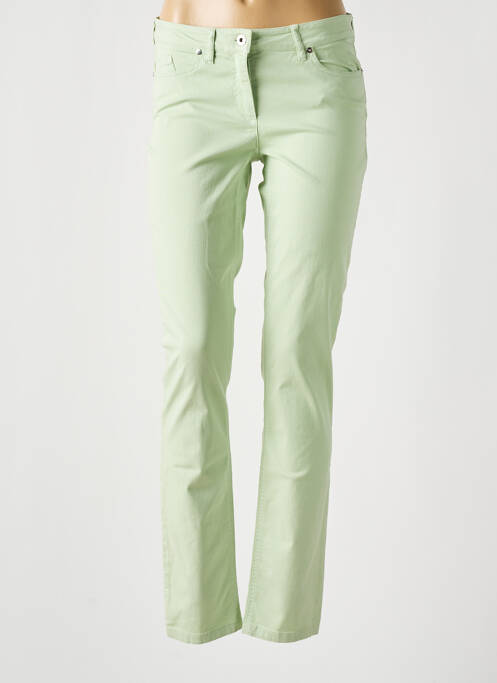 Pantalon slim vert AIRFIELD pour femme