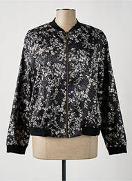 Blouson col v noir PAUSE CAFE femme
