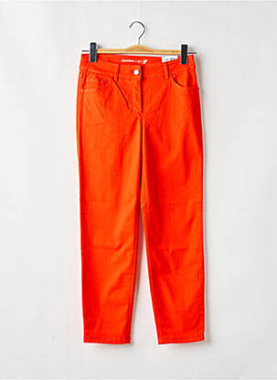 Pantalon 7/8 taille élastique orange GERRY WEBER homme