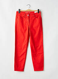 Pantalon 7/8 taille élastique rouge GERRY WEBER homme