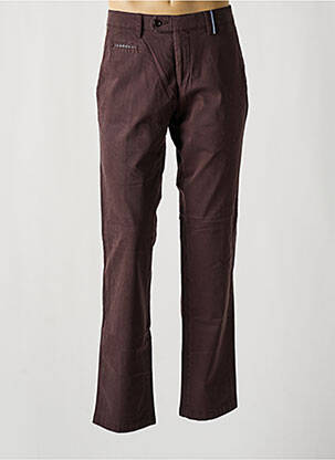 Pantalon chino poches marron VIRTUE homme