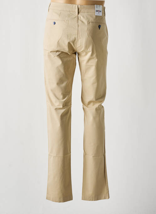Pantalon chino beige EMYLE pour homme
