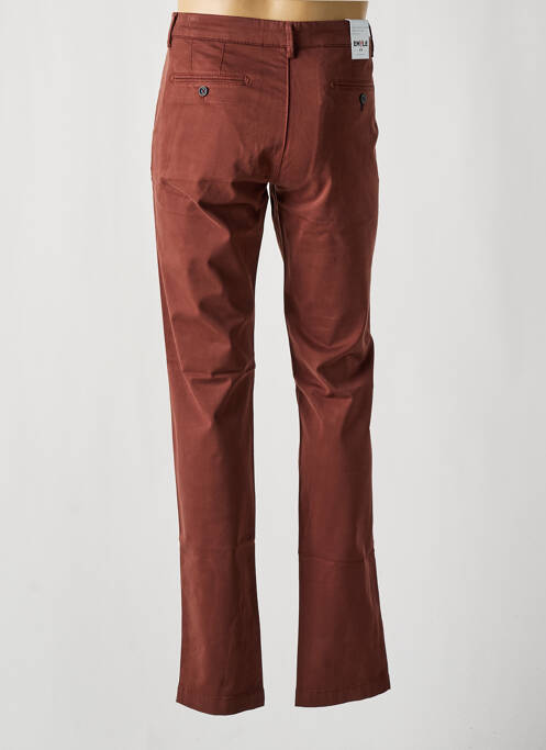 Pantalon chino marron EMYLE pour homme