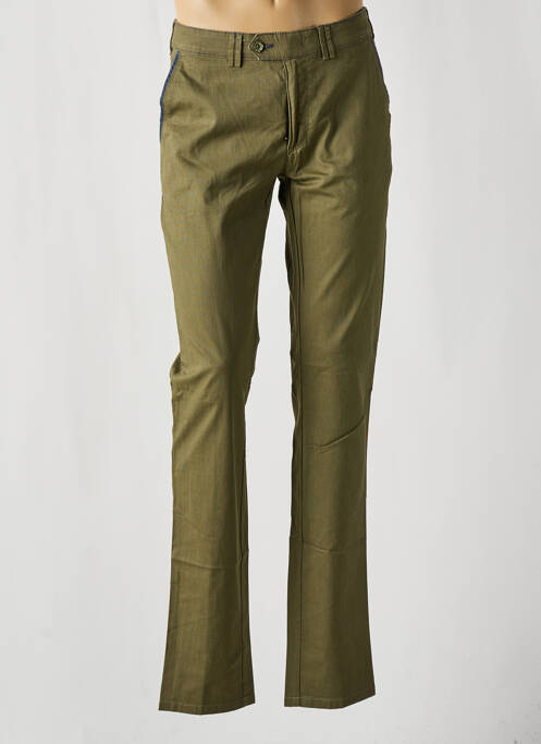 Pantalon chino vert EMYLE pour homme