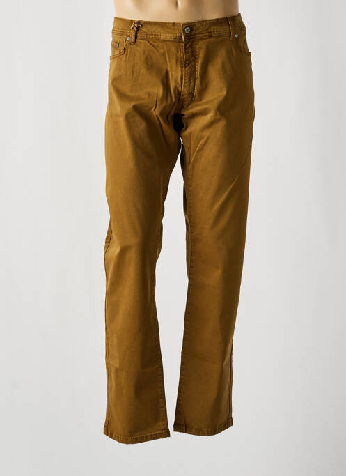 Pantalon droit marron MCS pour homme